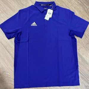 adidas Stadium Coaches Men's Polo (Purple) - S, M, 3XL, 4XL - NWT
